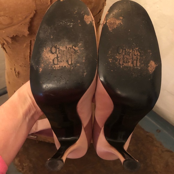 Charles David Ballet inspired satin pumps - Picture 5 of 7